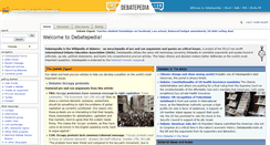 Desktop Screenshot of dbp.idebate.org