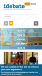 Mobile Screenshot of beta.idebate.org